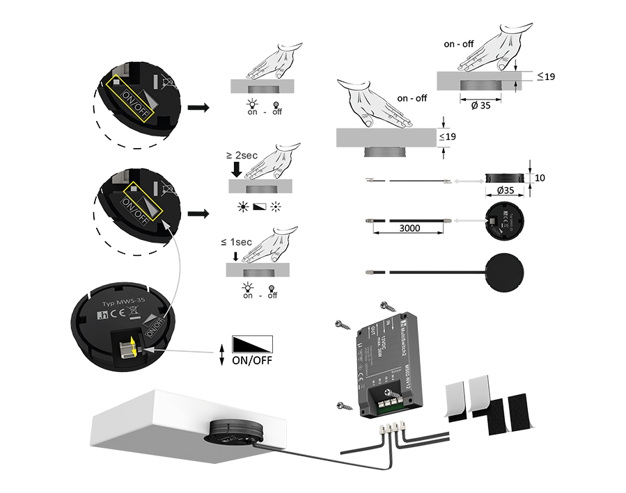 Sensore MultiSwitch Magic Sensore MultiSwitch Magic
