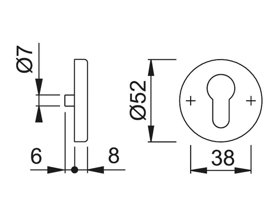 Coppia bocchette coprivite E42KVS 