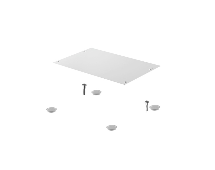 Coperchio per SmarTray in acciaio 50 mm con carenatura