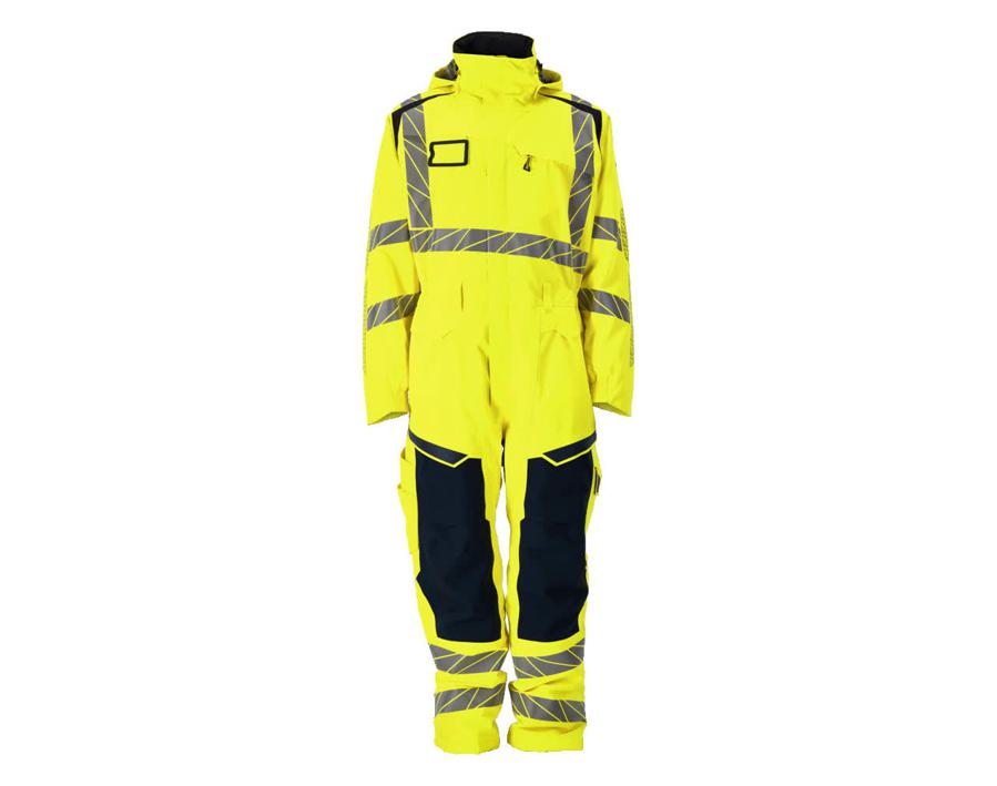 Tuta antifreddo ACCELERATE SAFE hi-vis giallo/blu navy scuro