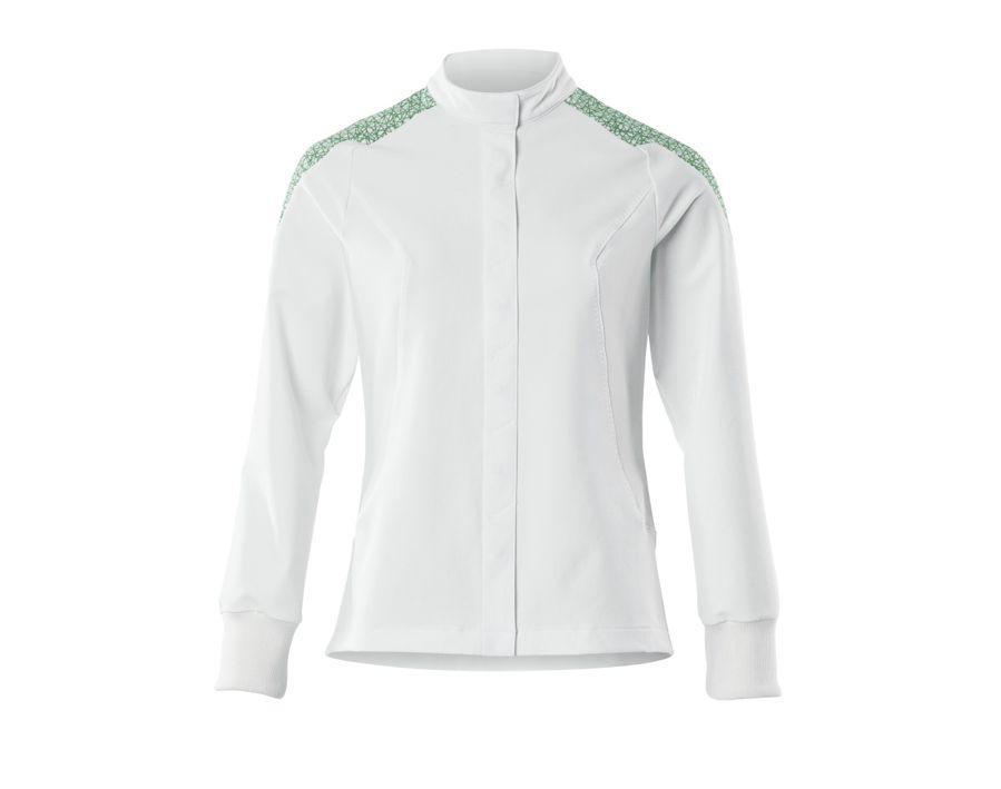Giacca FOOD & CARE bianco/verde prato