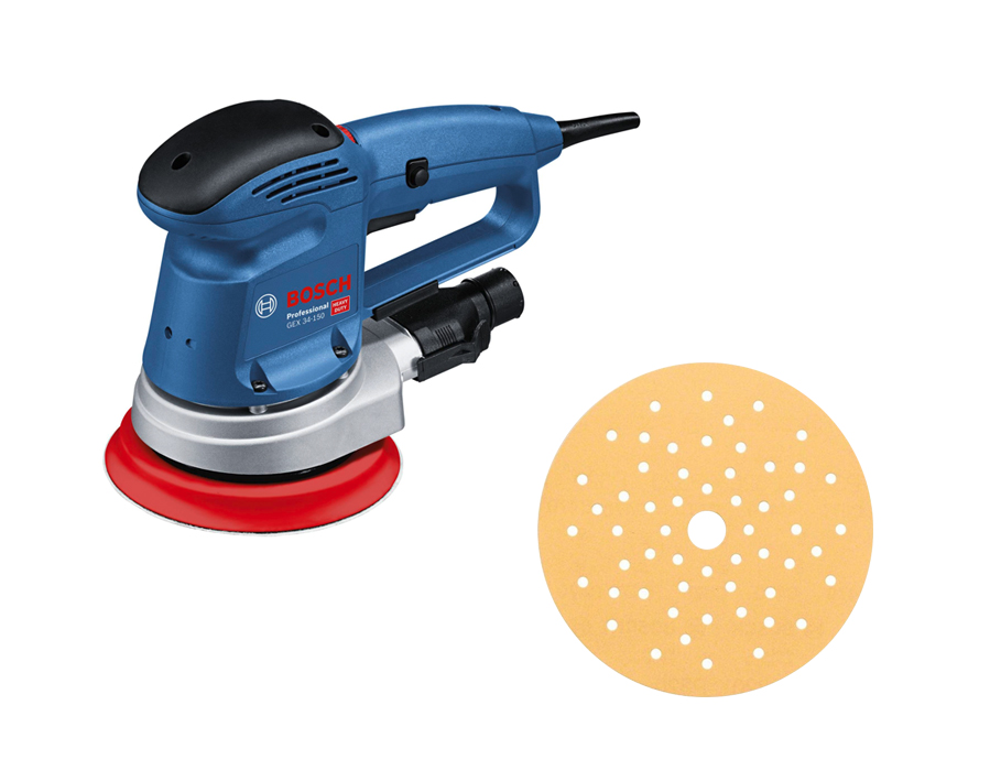 Levigatrice rotoorbitale GEX AC 34-150 Professional