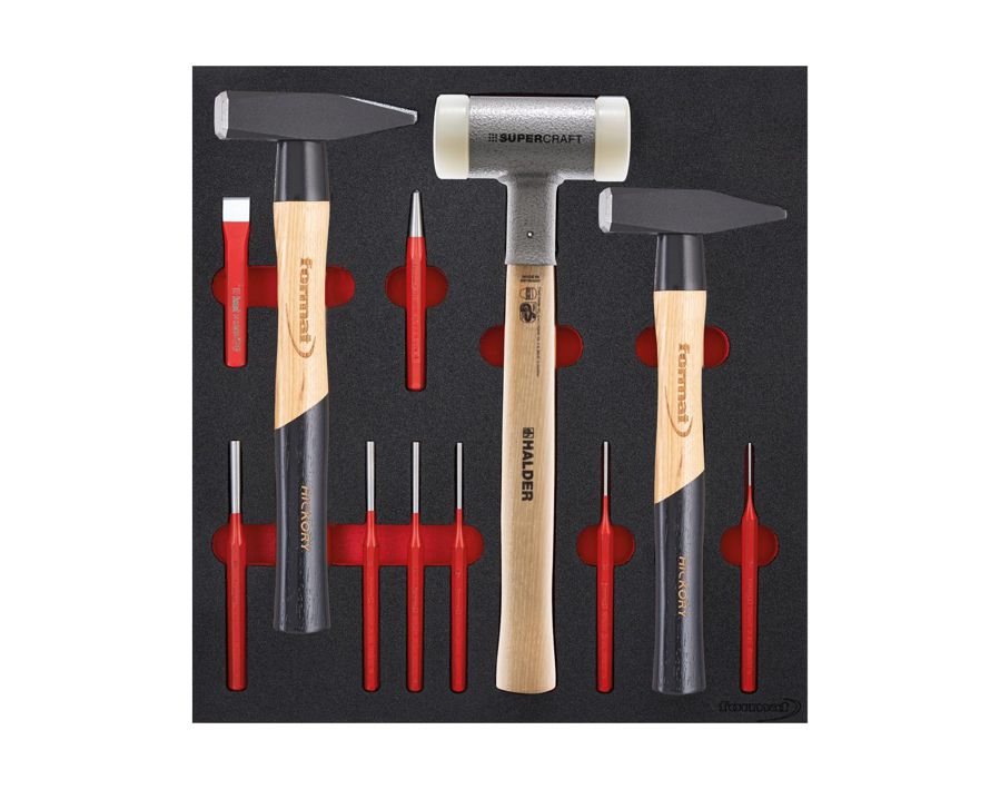 Werkzeugmodul Hämmer, 11-teilig, Modul 2/3