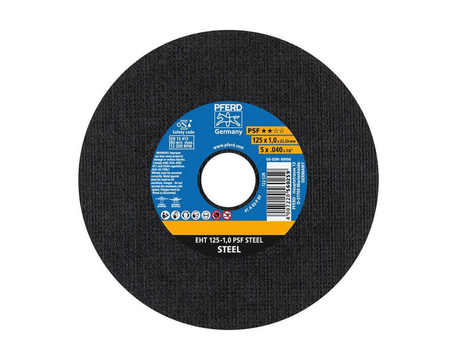 Trennscheibe PSF STEEL für Stahlbearbeitung