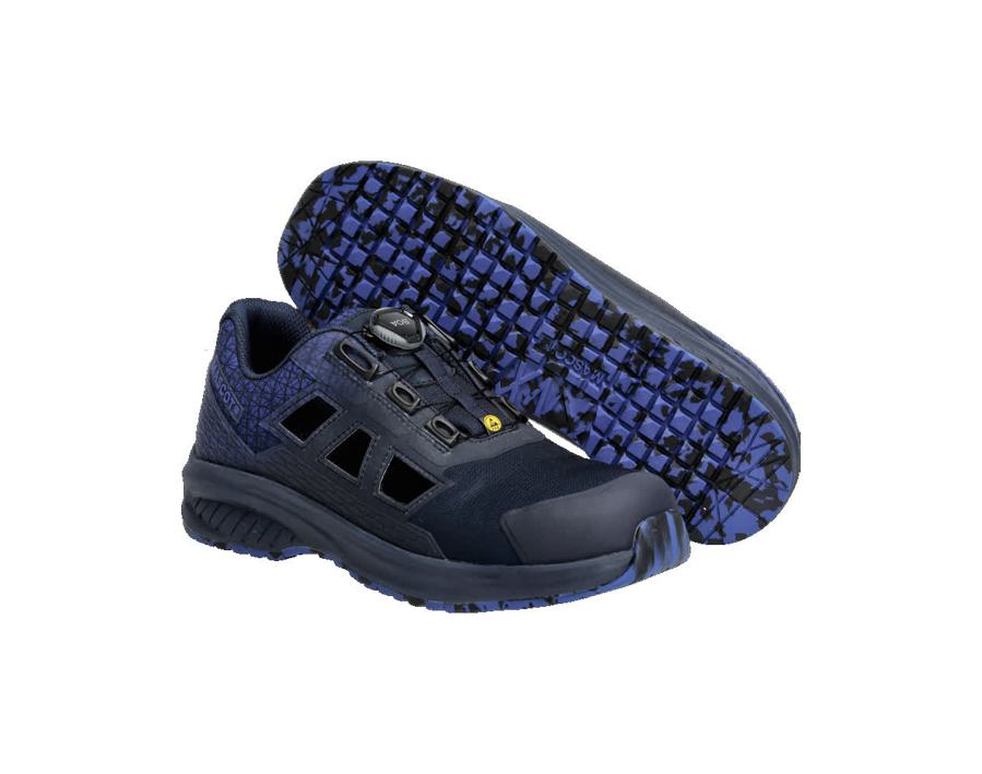 Sandali antinfortunistiche FOOTWEAR ACCELERATE blu navy scuro/azzurro