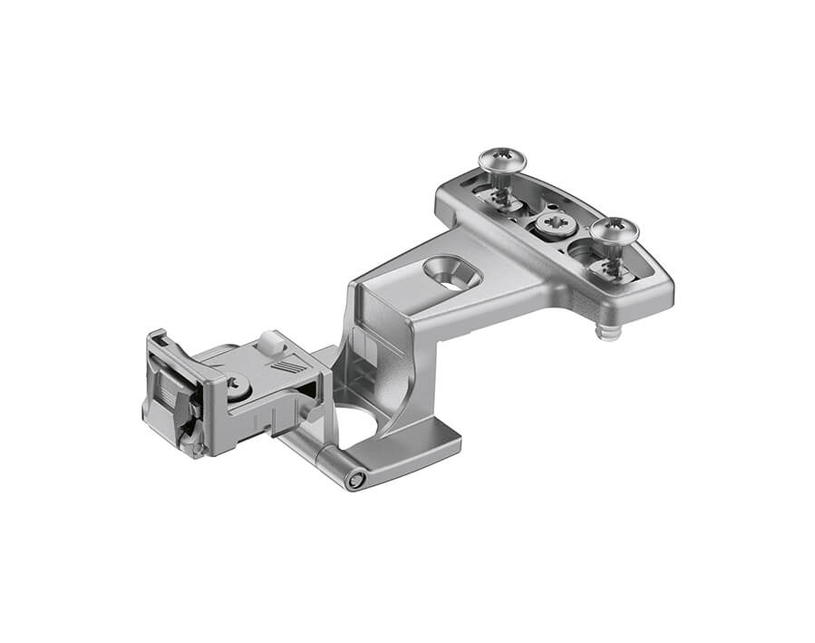 Cerniera per mobili modulari e singoli, fianchi e ante da 19 mm, fori in serie 32 mm Selekta Pro 2000