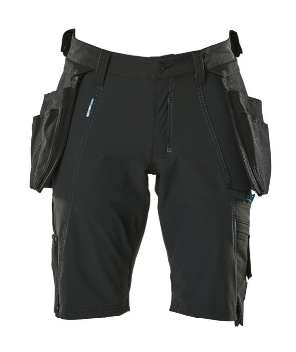 Pantalone corto con tasche esterne ADVANCED nero