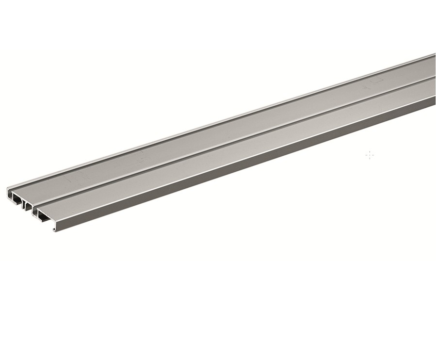 SlideLine M Binario di scorrimento doppio da avvitare nel canale per viti / da incollare