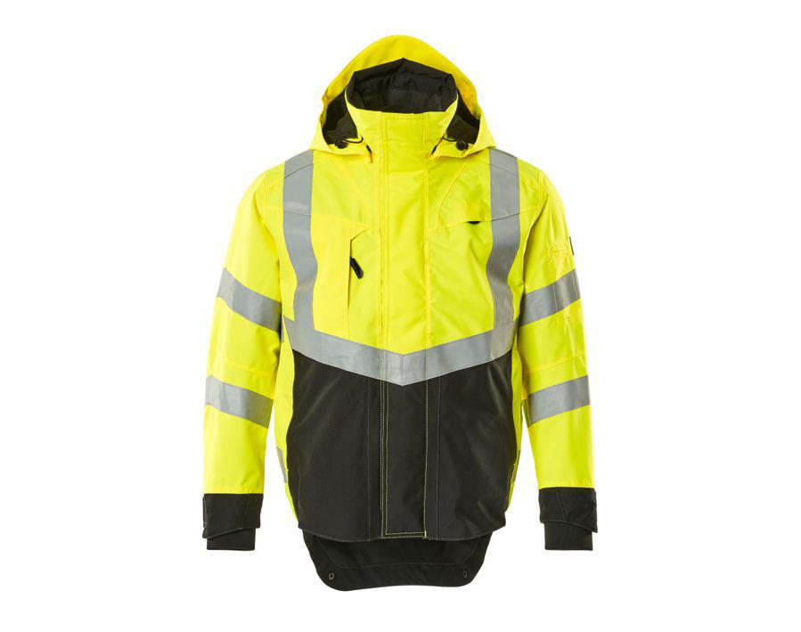 Giacca antivento SAFE SUPREME hi-vis giallo/nero