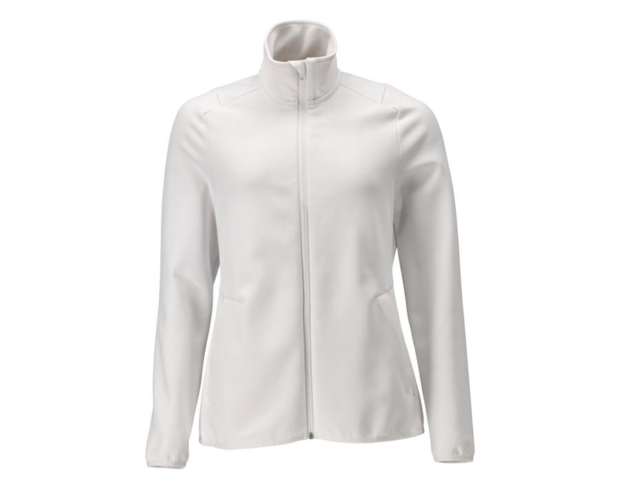 Maglione in pile con chiusura lampo CUSTOMIZED bianco