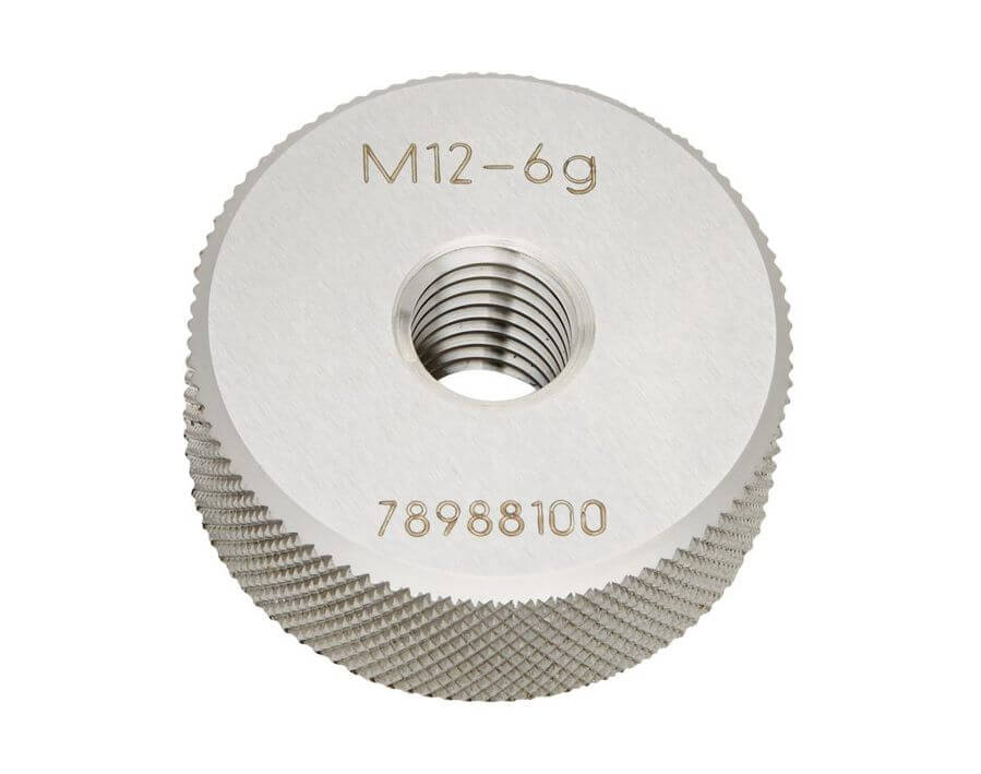 Gewindegutlehrring für metrisches ISO-Regelgewinde DIN 13