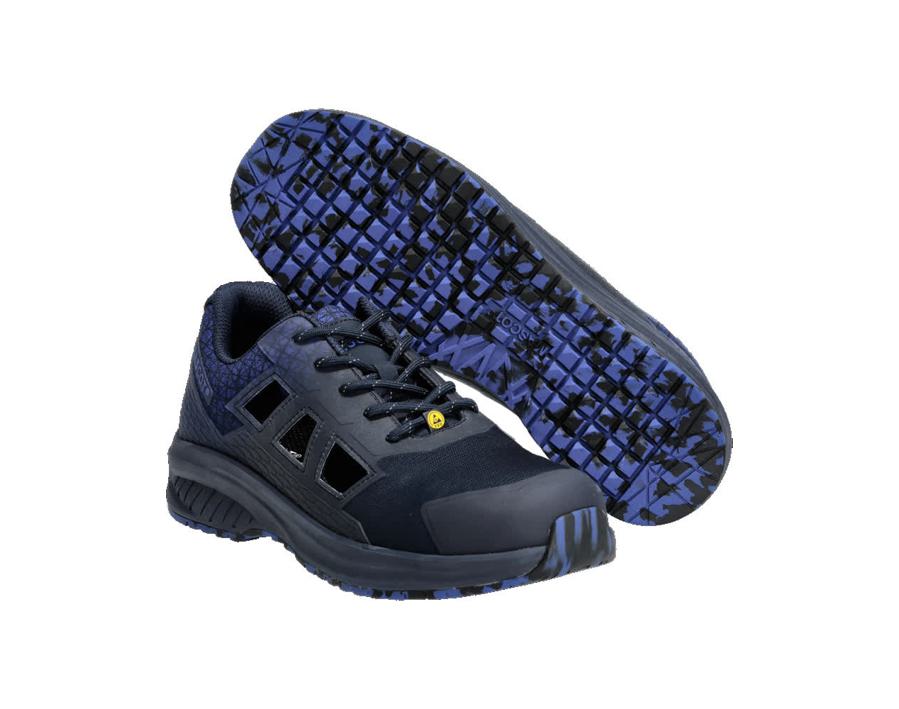 Sandali antinfortunistiche FOOTWEAR ACCELERATE blu navy scuro/azzurro
