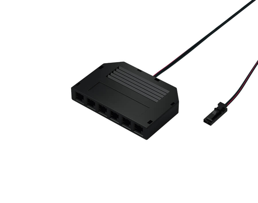 Distributore elettrico M1 a 6 vie