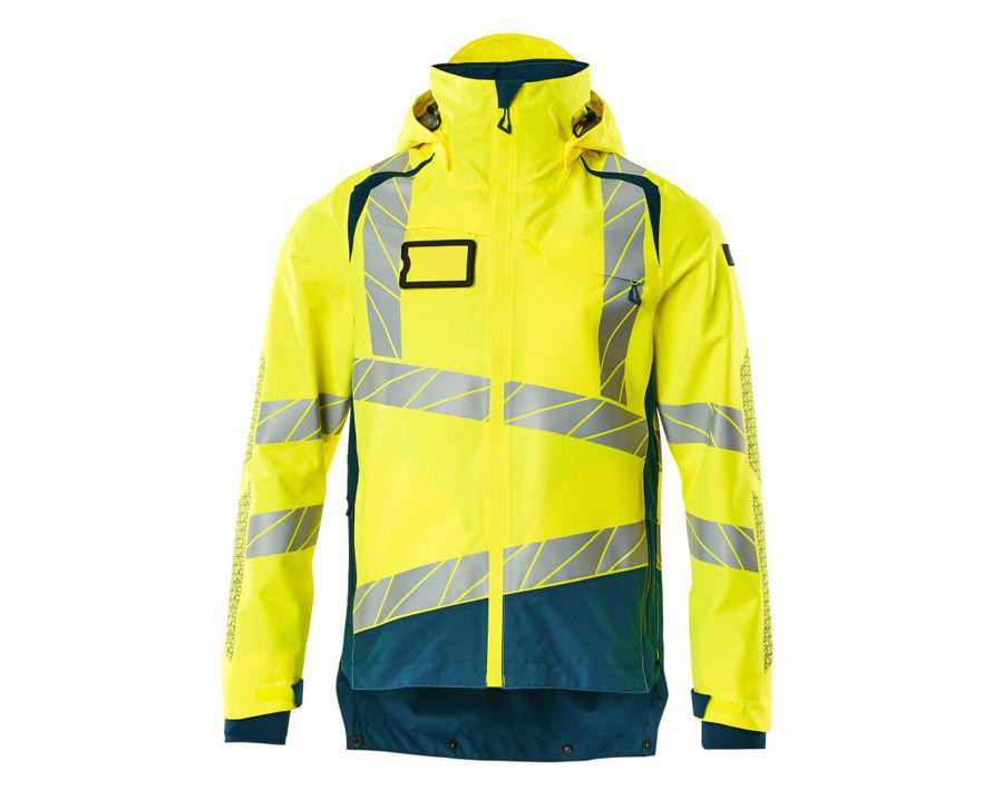 Giacca antivento ACCELERATE SAFE hi-vis giallo/petrolio scuro