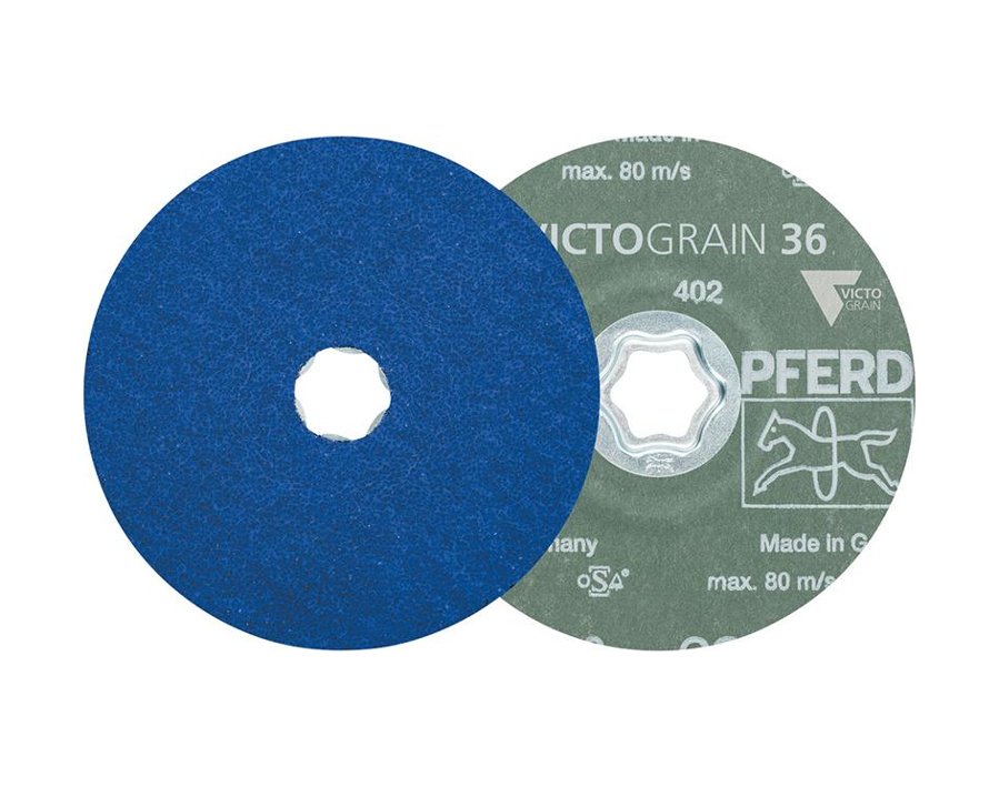 COMBICLICK-Fiberschleifscheibe VICTOGRAIN-COOL, Ø 125 mm