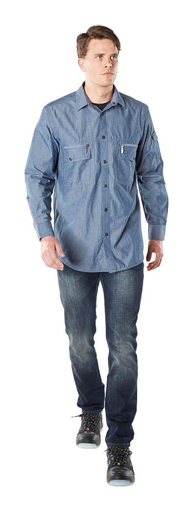 Camicia CROSSOVER denim lavato scuro