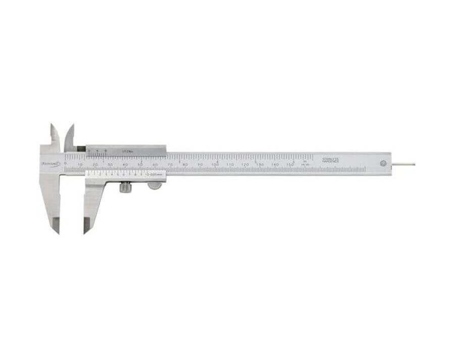 Taschenmessschieber mit rundem Tiefenmaß