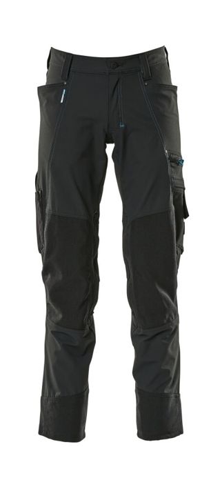 Pantaloni con tasche porta-ginocchiere ADVANCED nero