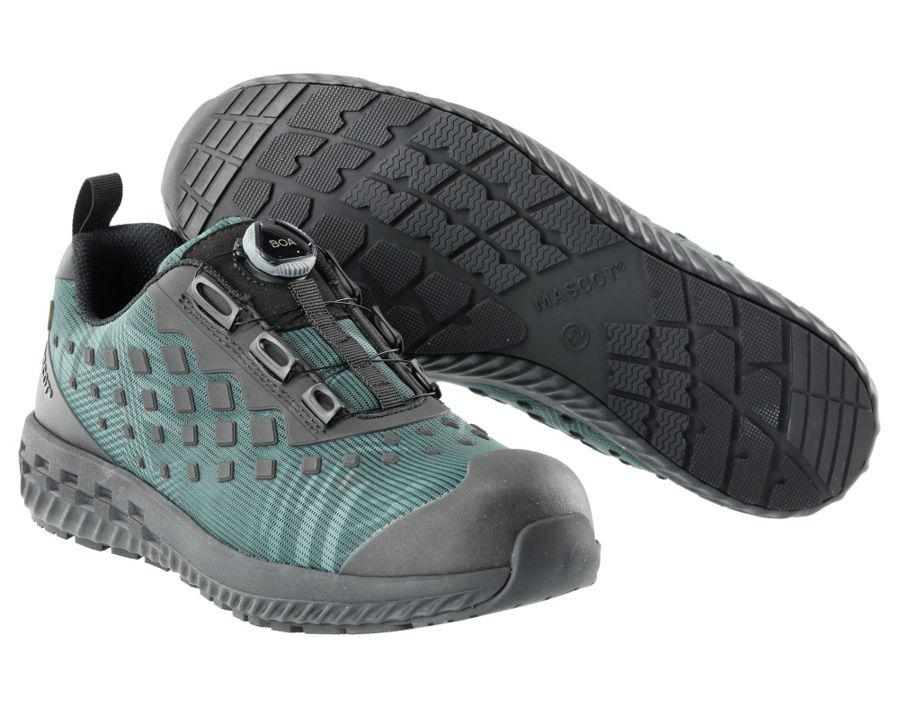 Scarpe antinfortunistiche FOOTWEAR CUSTOMIZED verde foresta/nero