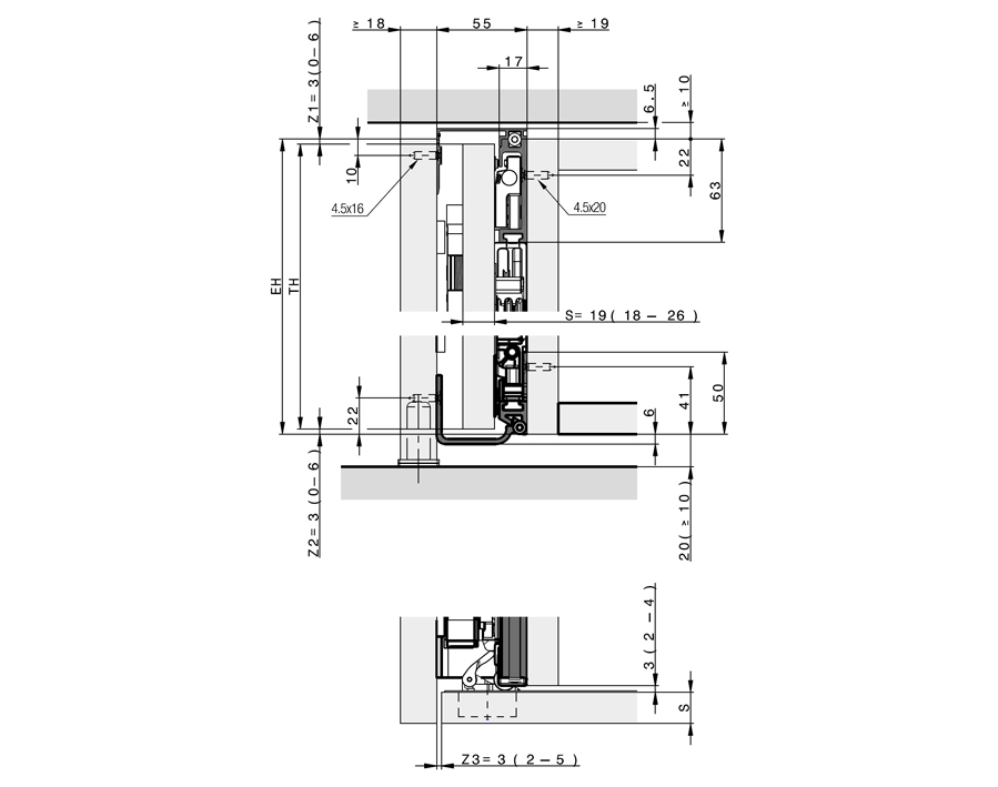 Hawa Concepta III 25 Push, sinistra