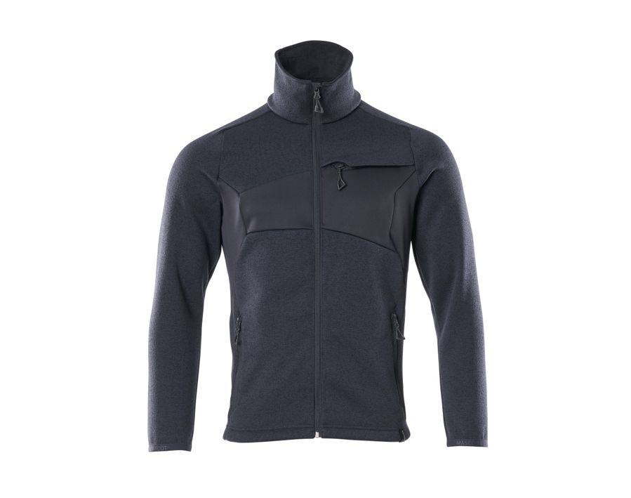 Maglione con chiusura lampo ACCELERATE blu navy scuro