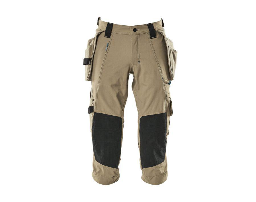 ¾ Pantaloni con tasche esterne ADVANCED kaki chiaro