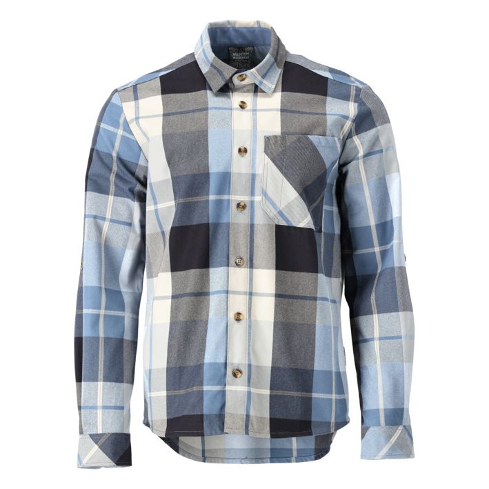 Camicia CUSTOMIZED a quadri blu navy scuro
