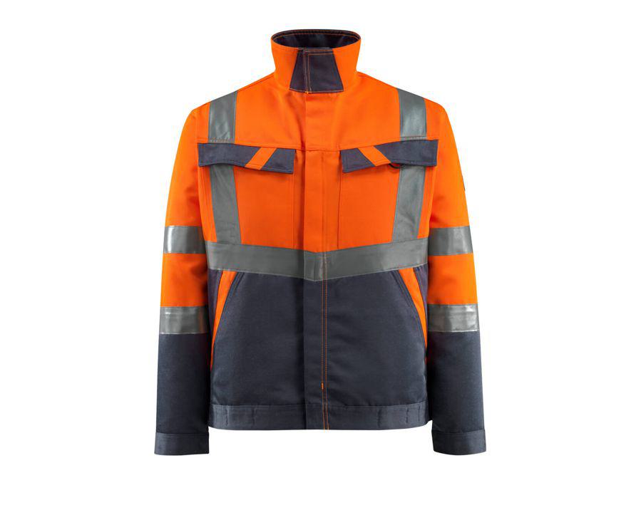 Giacca SAFE LIGHT hi-vis arancio/blu navy scuro