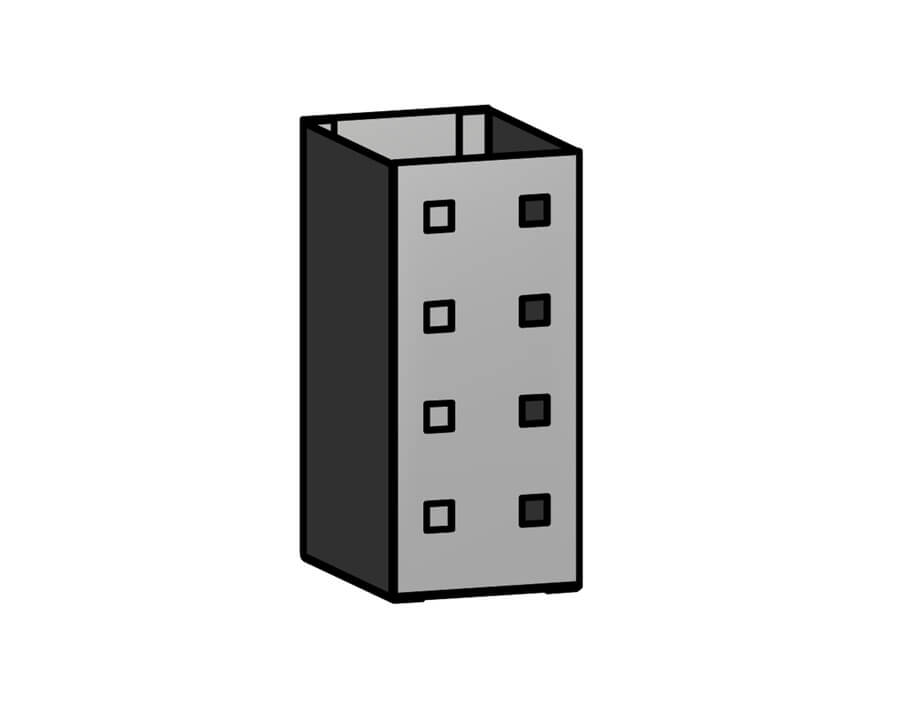 Contenitore medio da appendere