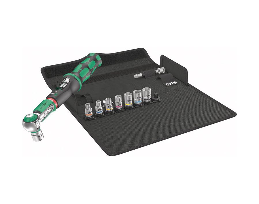 Drehmomentschlüssel-Garnitur Safe-Torque, 10-teilig, mit Vierkantaufnahme