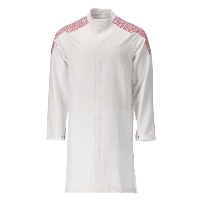 Camice da Magazzino FOOD & CARE bianco/rosso