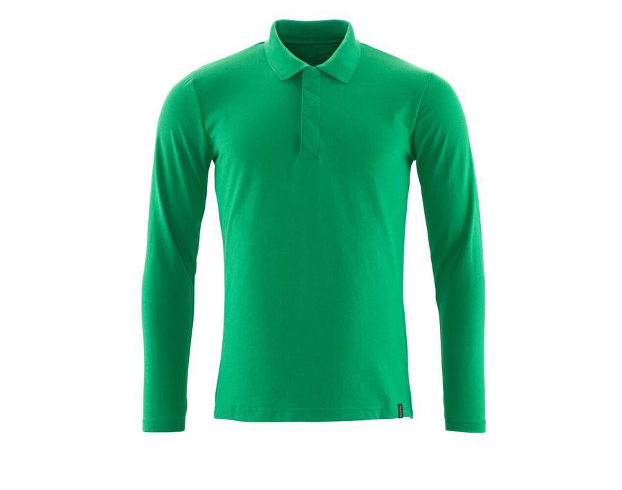 Polo, a maniche lunghe CROSSOVER verde prato
