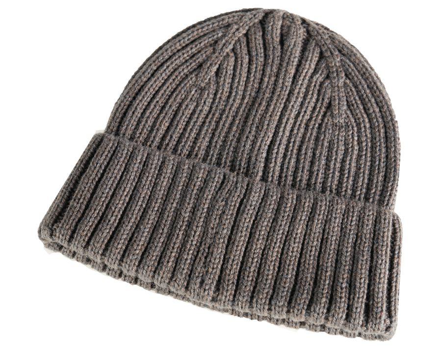 Berretto invernale CUSTOMIZED grigio pietra