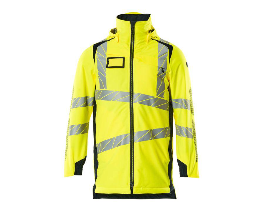 Parka ACCELERATE SAFE hi-vis giallo/blu navy scuro