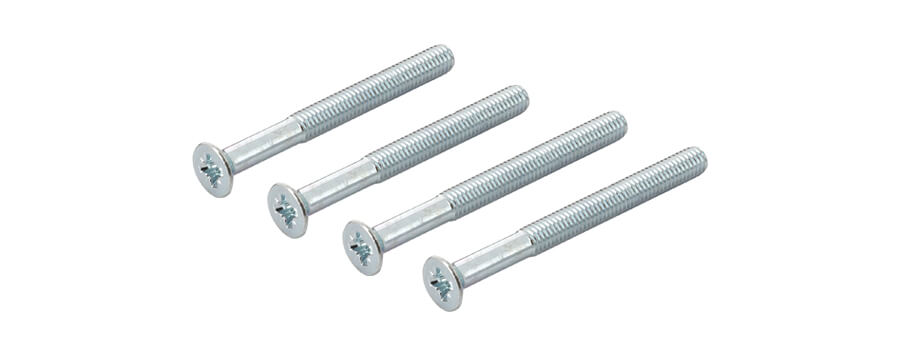 Set viti per guarnitura alzante scorrevole maniglia/maniglietta da incasso 420/422