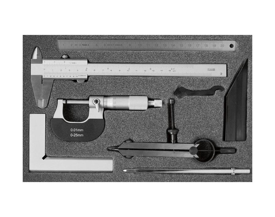 Messzeug-Satz, 7-teilig, Analog
