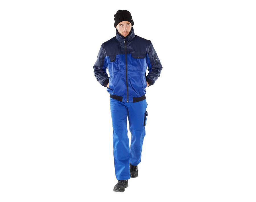 Pantaloni con tasche porta-ginocchiere IMAGE antracite/nero