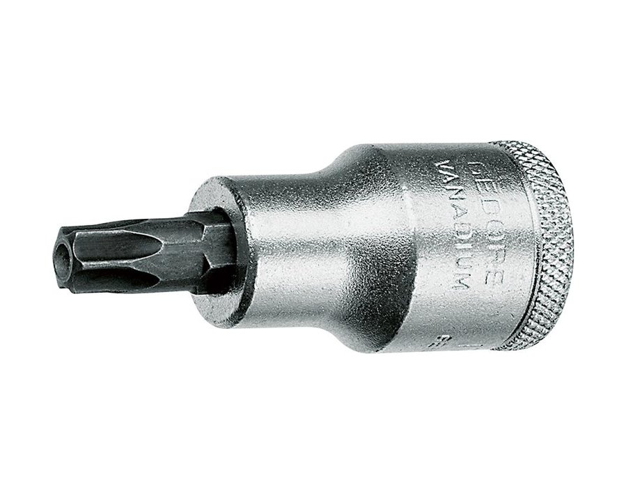 Schraubendreher-Einsatz 1/2" für Innen-TORX®-Schrauben mit Bohrung