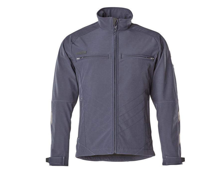 Giacca Softshell UNIQUE blu navy scuro