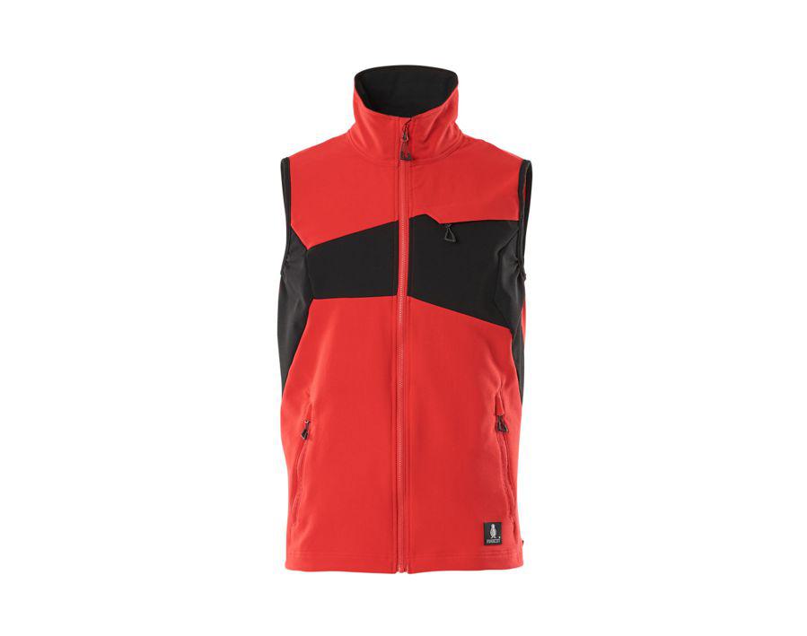 Gilet ACCELERATE rosso/nero