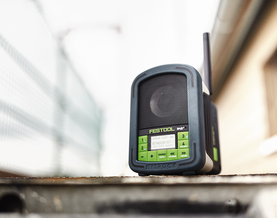Radio da cantiere SYSROCK BR 10 DAB+ 