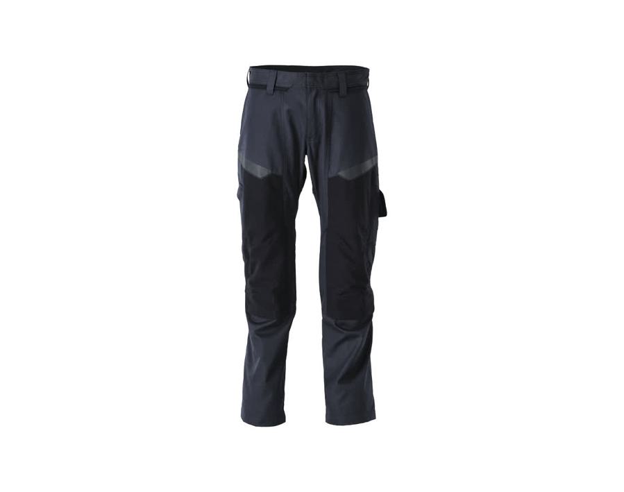 Pantaloni con tasche porta-ginocchiere ACCELERATE MULTISAFE blu navy scuro/hi-vis giallo