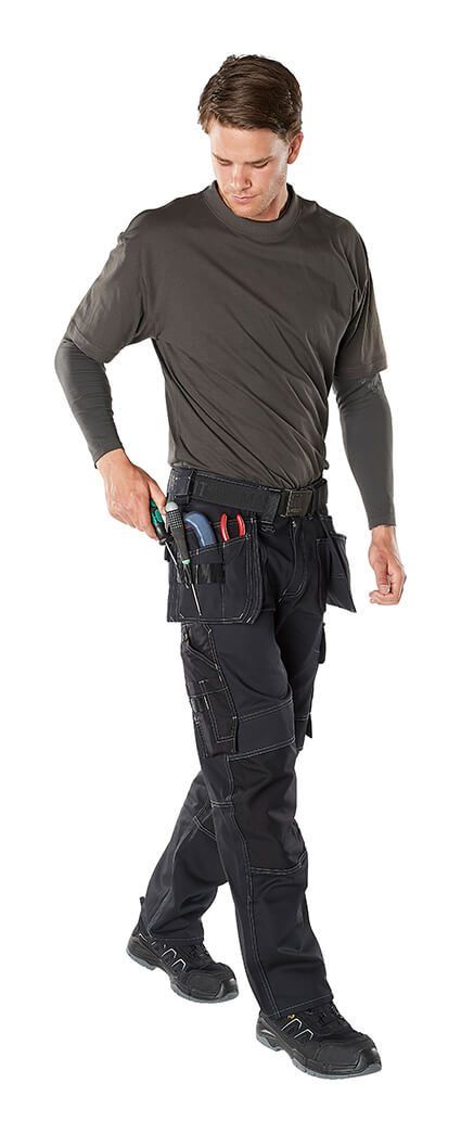 Pantaloni con tasche esterne HARDWEAR nero