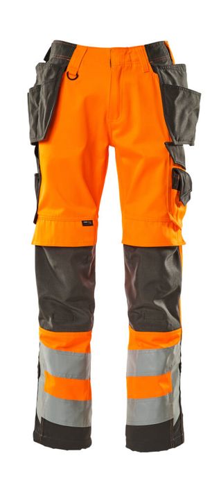 Pantaloni con tasche esterne SAFE SUPREME hi-vis arancio/antracite scuro