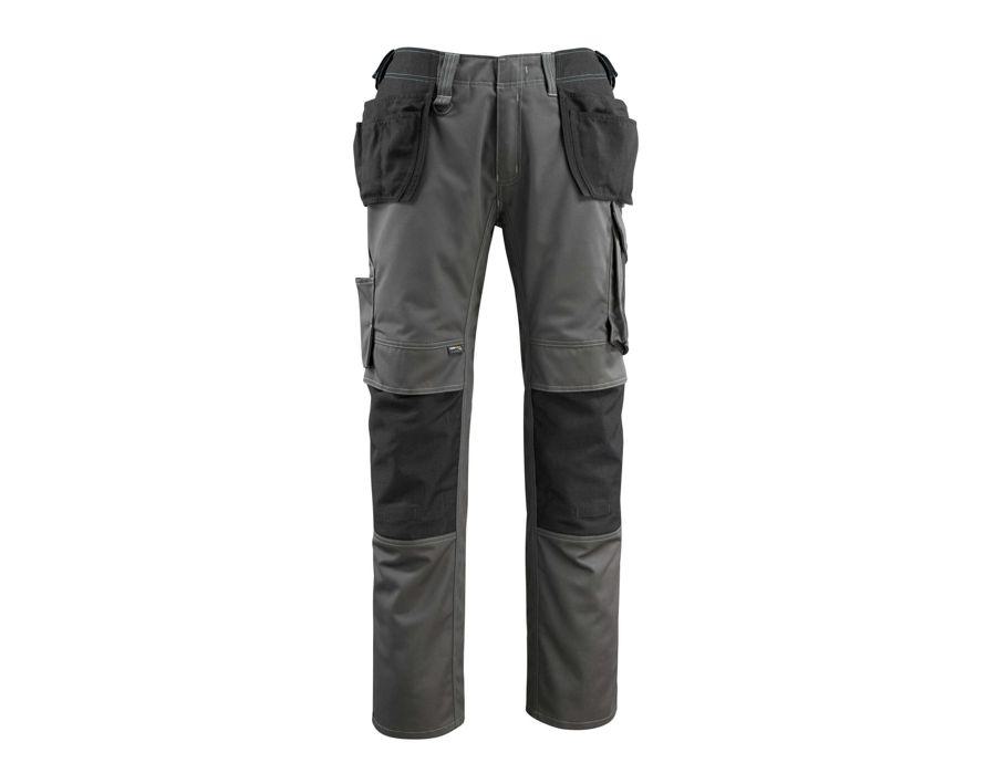 Pantaloni con tasche esterne UNIQUE antracite scuro/nero
