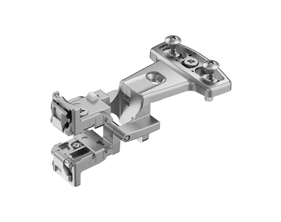 Cerniera per mobili modulari, fianchi e ante da 19 mm, fori in serie 32 mm Selekta Pro 2000