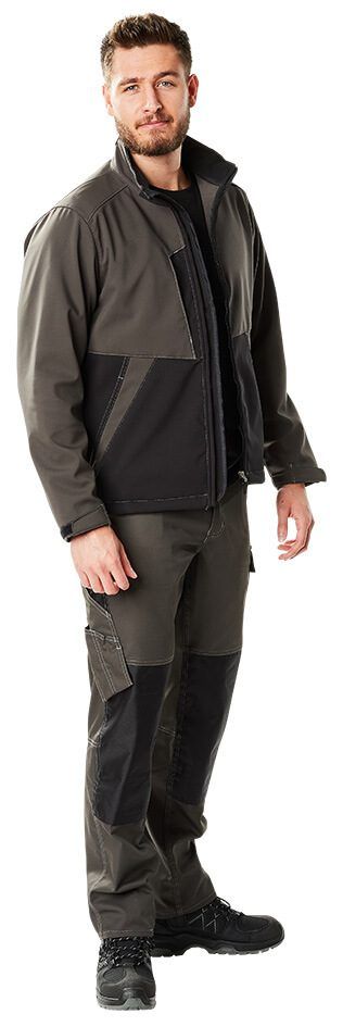 Pantaloni con tasche porta-ginocchiere LIGHT blu royal/blu navy scuro