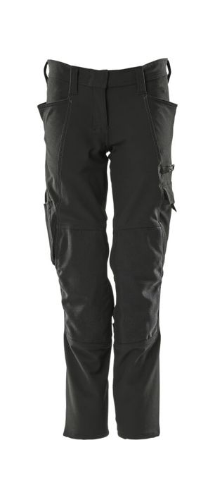 Pantaloni con tasche porta-ginocchiere ACCELERATE nero