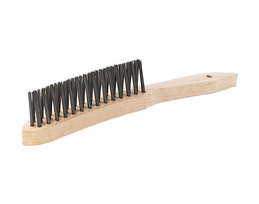 Kehlnahtbürste, Stahldraht, glatt