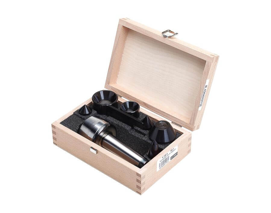 Mitlaufende Körnerspitze mit auswechselbaren Einsätzen, FLEX